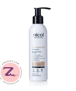 ژل شستشوی صورت مناسب پوست چرب نیکول 200 میلی لیتر