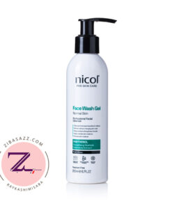 ژل شستشوی صورت مناسب پوست معمولی نیکول 200 میلی لیتر