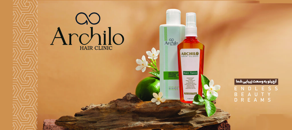 تونیک تقویت کننده مو و شامپو چرب آرچیلو